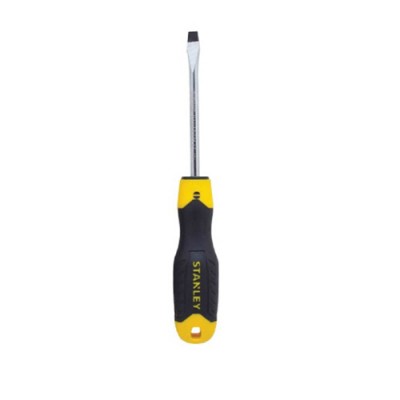 STANLEY Cushion Grip Screwdriver Slotted 3  -6.5mm X 125 -200mm